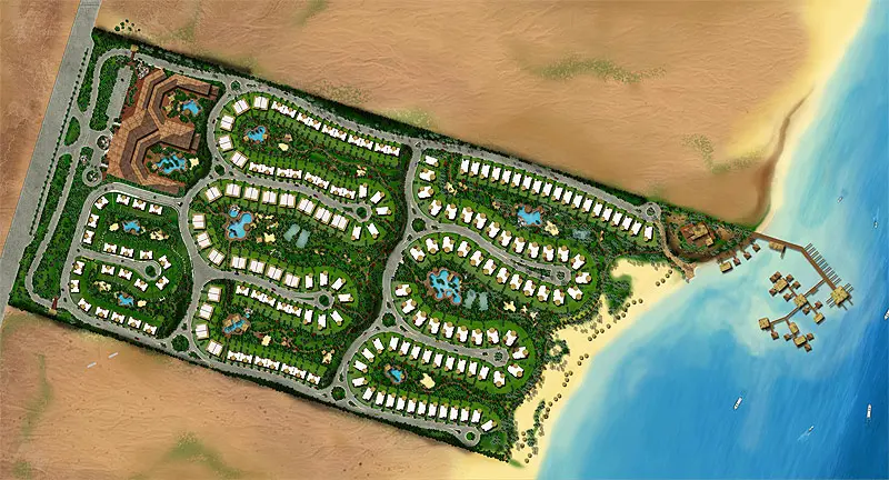 Master plan of Mountain View Sokhna